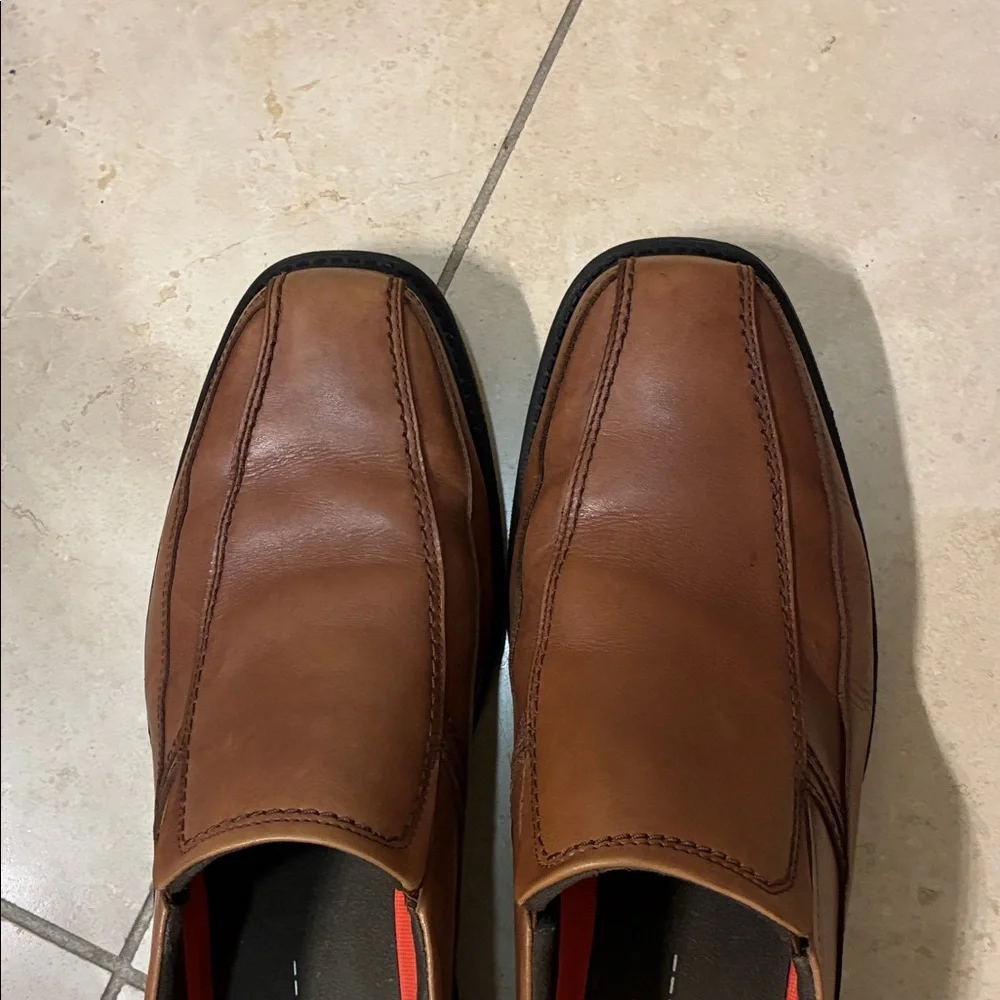 Rockport Tan Leather Men’s Loafers Sz 101/2